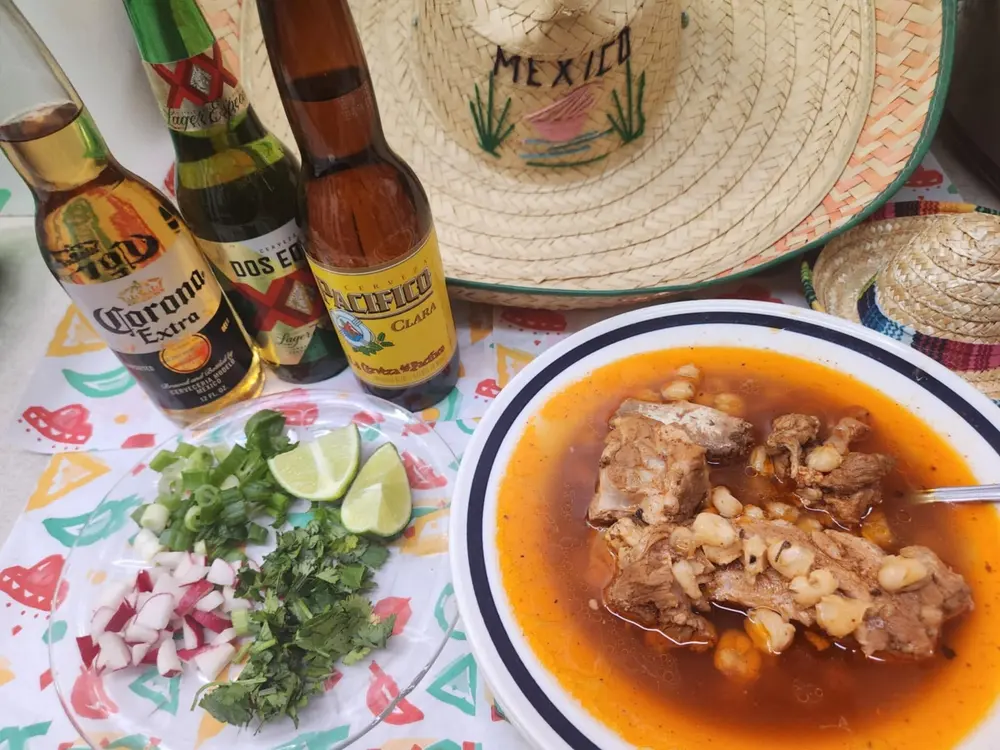 Birria tacos with consomé